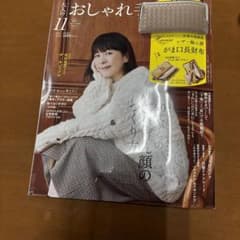 大人のおしゃれ手帖 11月号 2022年 Harris ツーウェイ長財布付きのサムネイル