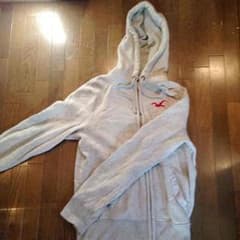 ホリスター hollister パーカー グレーのサムネイル