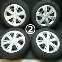 ② トヨタ純正 夏 185/60R15 170系 シエンタ PCD100/+39 - メルカリ