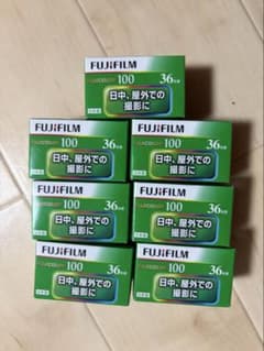 FUJIFILM FUJICOLOR 100 36枚撮り7個セット日中屋外撮影用のサムネイル