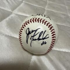 オリックスバファローズ 練習球 ジェイソン・グラボースキー 直筆