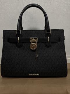 MICHAEL KORS マイケルコース サッチェル モノグラム ブラックのサムネイル