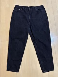 90s Levi’s 550 先染めブラックデニム USA製のサムネイル