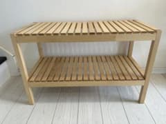 早い者勝ち　IKEA モルゲルベンチ 美品】IKEA MOLGER モルゲル ベンチ - メルカリ