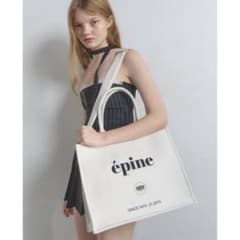 épine トートバッグ ホワイトのサムネイル