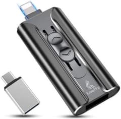 ⭐️iPhone usbメモリー⭐️ 128GB 【第2世代高速データ転送】♪のサムネイル