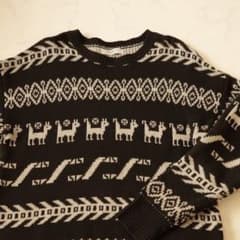 INHERIT DAYLINE ノルディック柄 ニット セーター