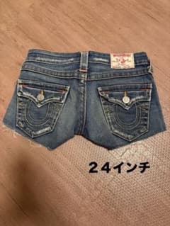 True Religion ショートデニム ハーフパンツ USA 古着 Y2K TRUE RELIGION デニムショートパンツ y2k - メルカリ