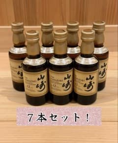 【山崎12年】ミニボトル24本セット サントリー 山崎 12年 ミニボトル 7本セット - メルカリ