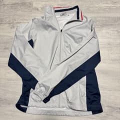 ナイロンジャケット グレー/ネイビー　リーボック　Reebokのサムネイル