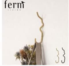 ferm LIVING Curvature Hook ゴールドのサムネイル