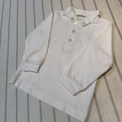 美品】familiar 長袖ポロシャツ 90cm - メルカリ