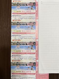 サマーランド　株主招待券　4枚のサムネイル
