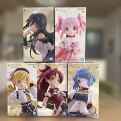 劇場版 魔法少女まどか☆マギカ フィギュア 5種セットのサムネイル