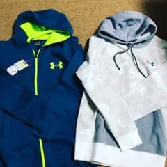 アンダーアーマーパーカー緑のサムネイル