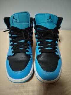 Air Jordan 青黒 ハイカットスニーカー最終値下げ‼️のサムネイル