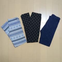 女の子　レギンス　130cm  ３枚セットのサムネイル