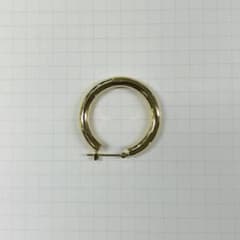 18金 フープピアス 片耳 2.17g - メルカリ