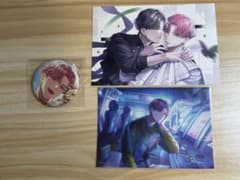 ブレマイ イラストカード ブロマイド 缶バッチ 相沢篠信 3点セットのサムネイル