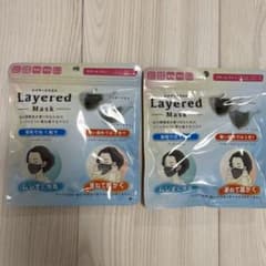 レイヤードマスク2個セット　スモールグレーのサムネイル