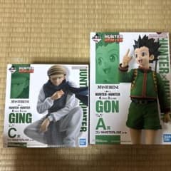 一番くじ HUNTER×HUNTER A賞 ゴン C賞 ジン フィギュア - メルカリ