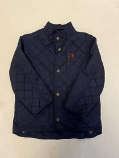 ポロ・ラルフ・ローレン キルティングコート ネイビー - メルカリ