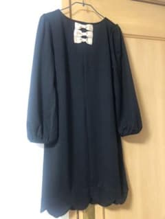2点おまとめ　　　tocco 後ろリボンスカラップワンピースのサムネイル