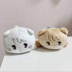 mikko ねそびりぬいぐるみ ムース ラテ 2個セット マスコット リルアラのサムネイル