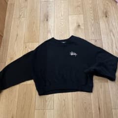 Stüssy クルーネック スウェット ブラックのサムネイル