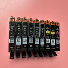 Canon BCI-381 インクタンク 純正品 9個セット　黒多めのサムネイル