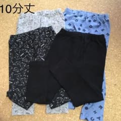 10分丈　レギンス　4本セットのサムネイル