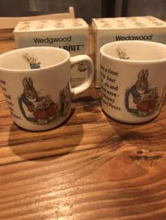旧刻印　ピーターラビット　ウェッジウッド　マグカップ　wedgewoodのサムネイル
