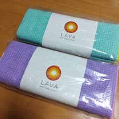 LAVA RUG ヨガラグ 2枚セット ミントグリーン ラベンダーのサムネイル
