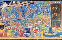美品…どこでもドラえもん日本旅行ゲーム５　ボードゲームのサムネイル