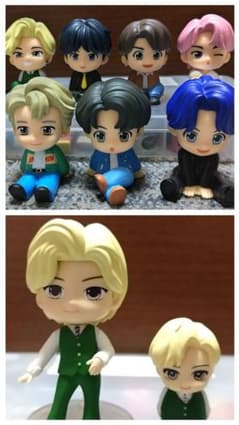 BTS BT21 タイニータン フィギュア まとめ V グク SUGA JIN - メルカリ