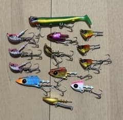 ま*あ様 ジグヘッド　13点セット　フラットフィッシュ他のサムネイル