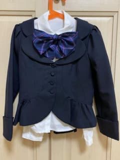 メゾピアノ130センチ入学式フォーマル スーツのサムネイル