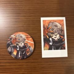 にじさんじ アルバーン・ノックス 缶バッジ チェキ風カードのサムネイル
