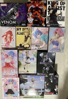 人気タイトル　フィギュア　13点　まとめ売り フィギュア 13点／まとめ売り - メルカリ