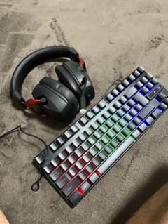 ゲーミングヘッドセット キーボード セットのサムネイル