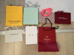 ブランド　紙袋　7点セットのサムネイル