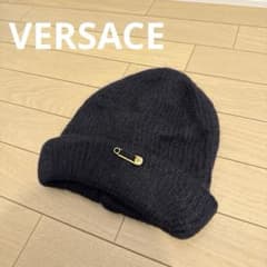 VERSACE ニットキャップ/安全ピン/モヘア/444 682 760 271 VERSACE ニットキャップ/安全ピン/モヘア/444 682 760 271 - メルカリ