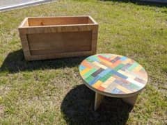 Woodwallart Table アウトドアピクニックテーブルのサムネイル
