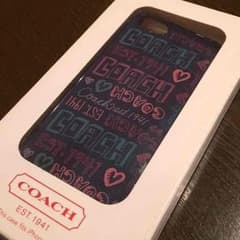 再値下げ！コメントで2000円 COACH iPhoneケース 5.5s.SE用のサムネイル