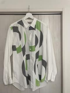 COMME des GARÇONS 幾何学模様 長袖シャツ - メルカリ