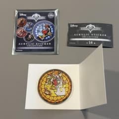 킹덤 하트 아크릴 스티커 컬렉션 Re:coded