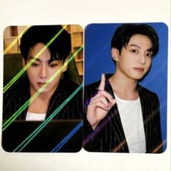 BTS ①ロングステッカー・ブックマーク・ホログラム両面フォトカード等♡JK BTSJINフィルムブックマーク・ロングステッカー・両面ホログラム