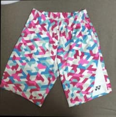 YONEX バドミントン ハーフパンツ 幾何学模様 - メルカリ