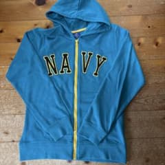 Navy キッズ パーカー ＊ブルー 160cm