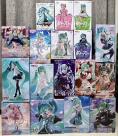 初音ミク プライズ フィギュア まとめ売り 17点セット - メルカリ